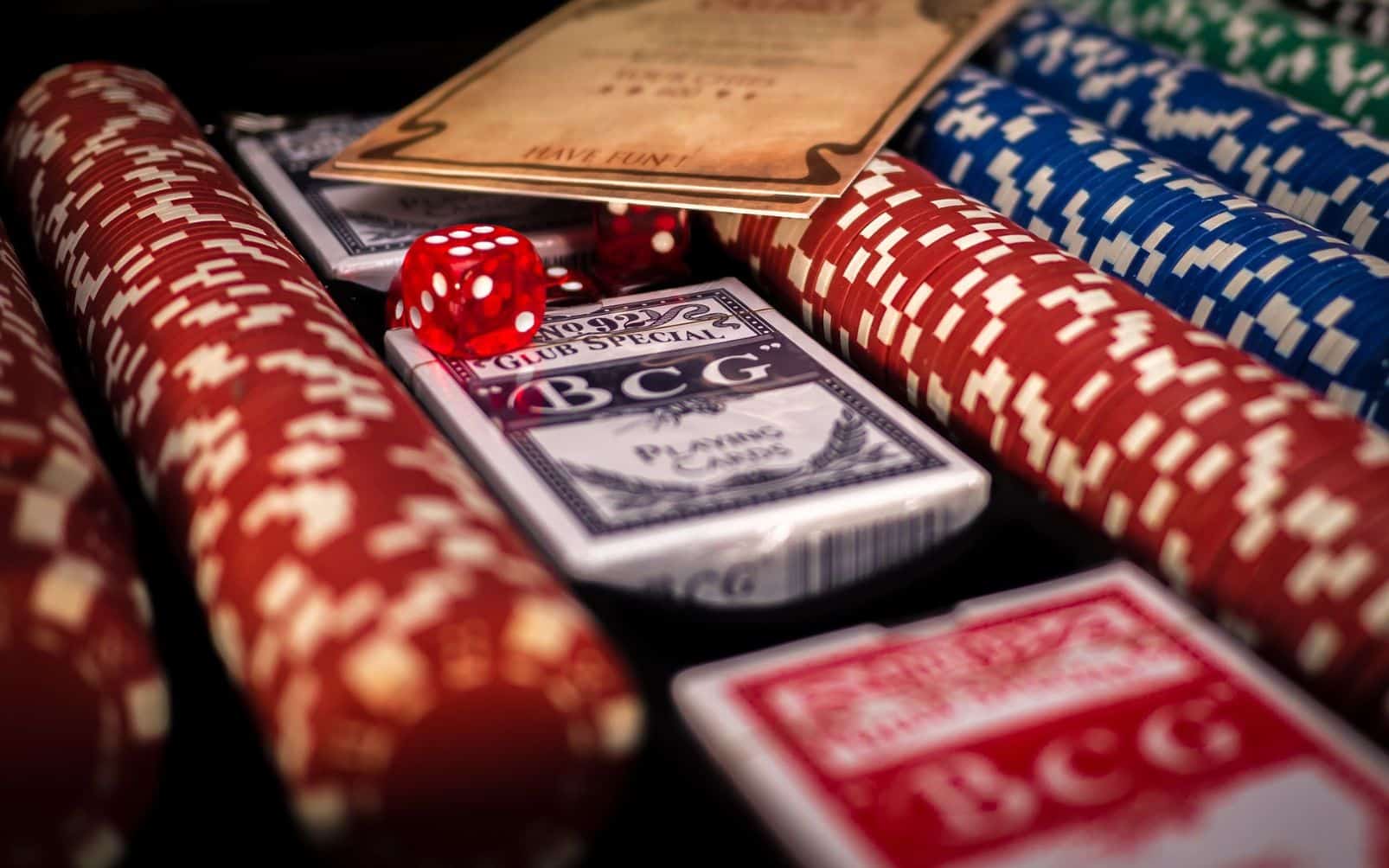 Casino chips cards