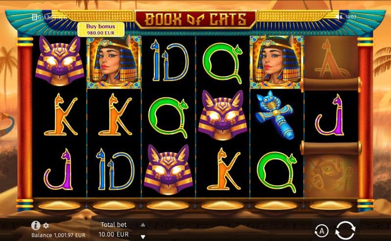 Book of Cats Slot BGaming