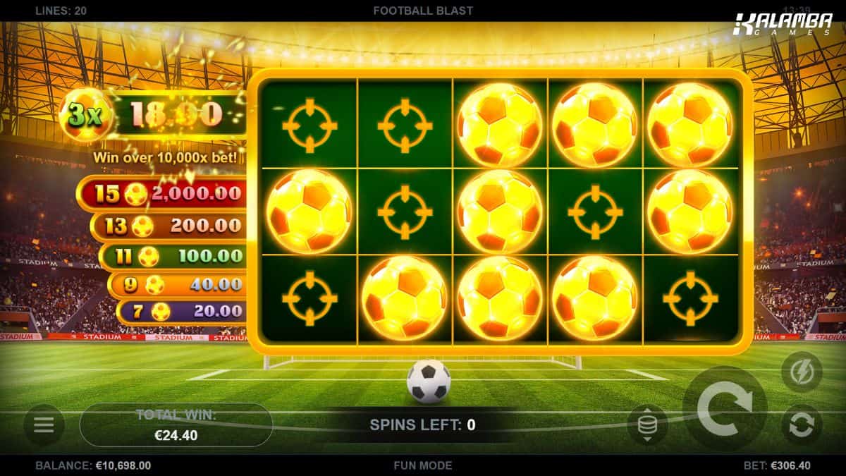 Football Blast Slot Kalamba