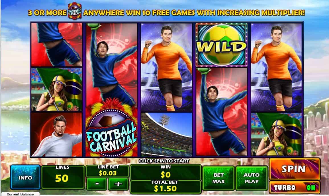 Football Carnival Slot Playtech