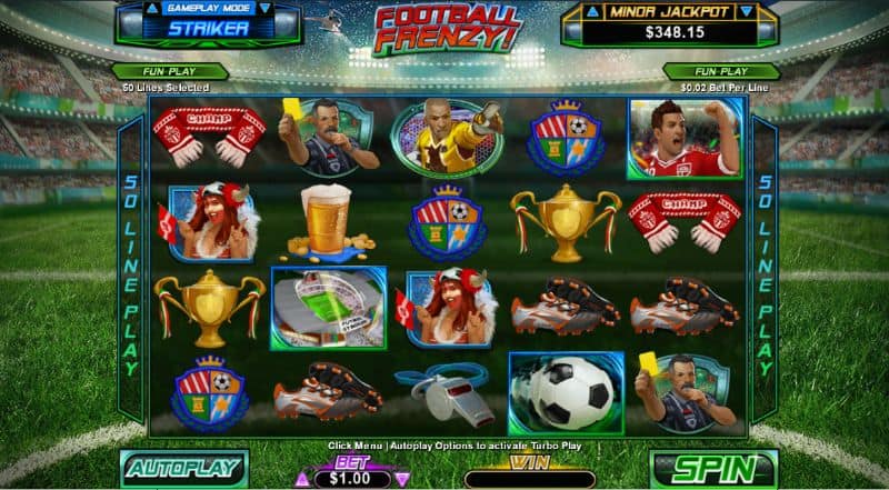 Football Frenzy Slot Realtime