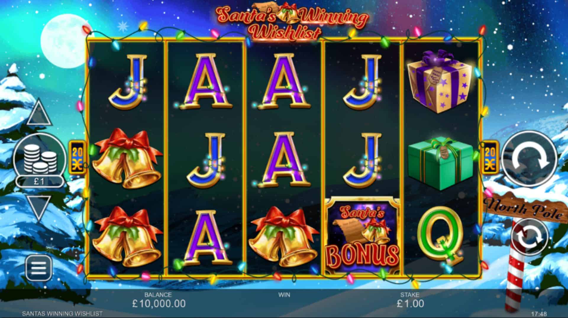 Santas Winning Wishlist Slot