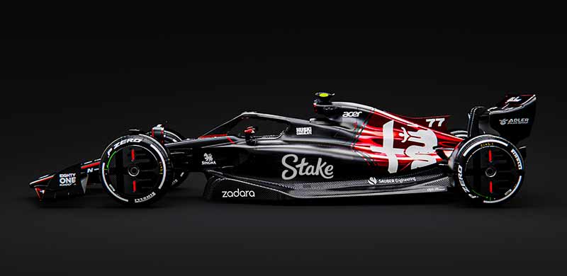 Stake.com Alfa Romeo Formula 1