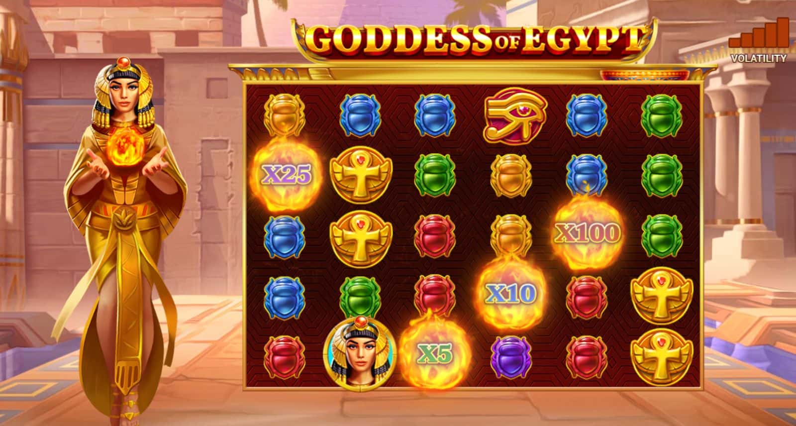 Goddess of Egypt Slot 3 Oaks Gaming