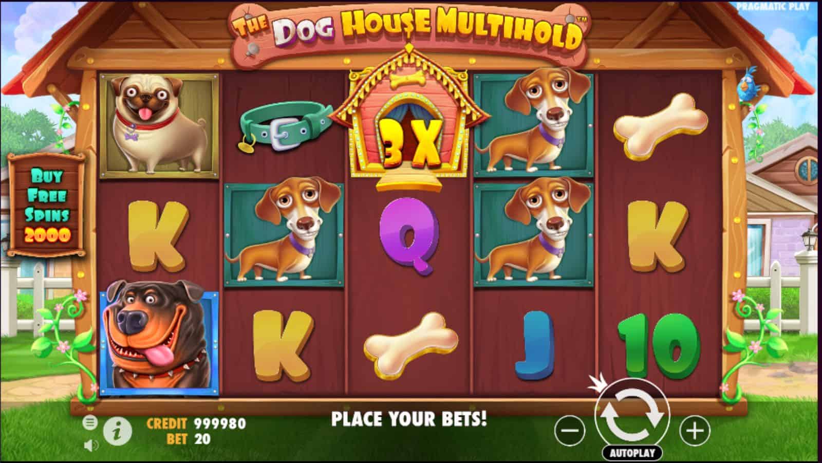 Dog House Multihold Slot Pragmatic Play