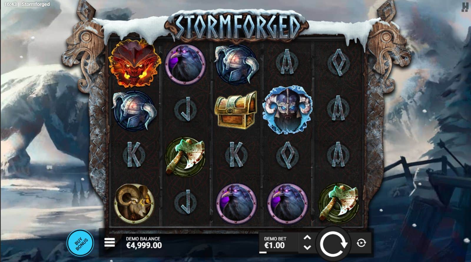 Stormforged Slot Hacksaw Gaming