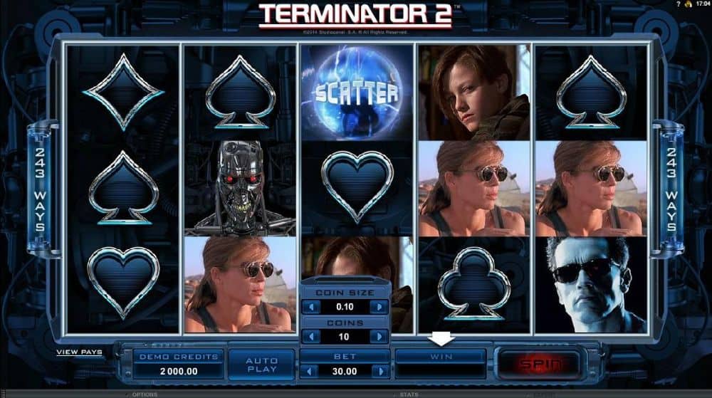 Terminator 2 Slot Microgaming