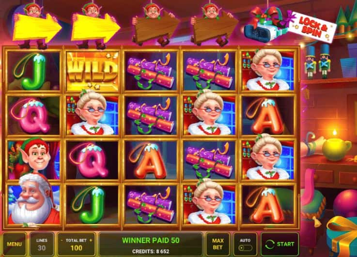 Jetzt neu: A Christmas Full of Wilds Slot