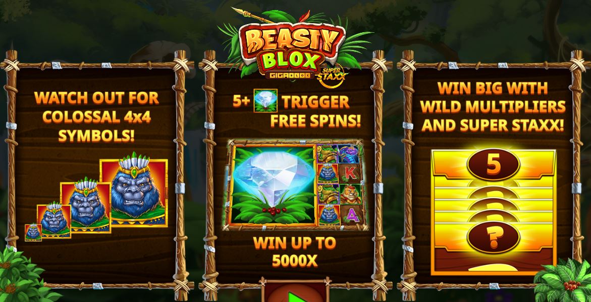 Free Slot Beasty Blox GigaBlox – A Jungle Adventure Unleashed