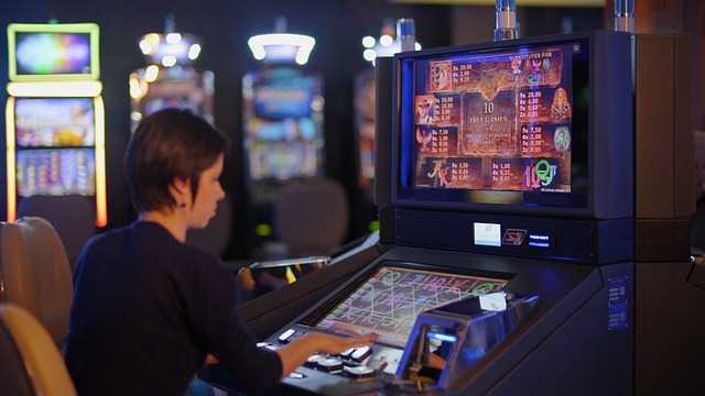 Casino slots player