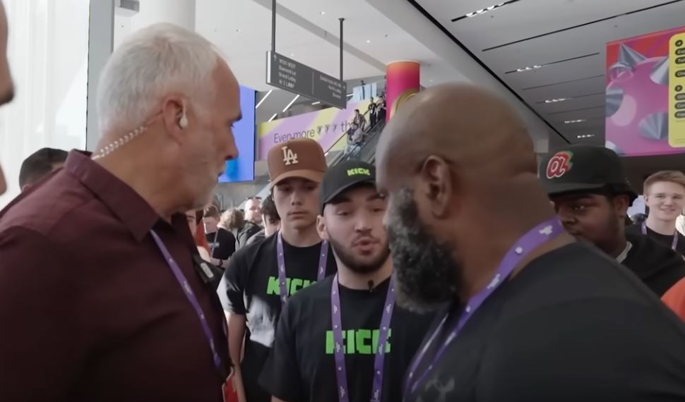 Adin Ross Escorted Out of TwitchCon 2023