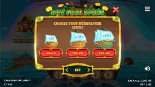 Setting Sail for Treasure Ireland Demo Slot by NorthernLights