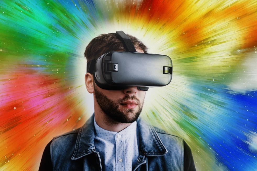 Virtual reality glasses oculus