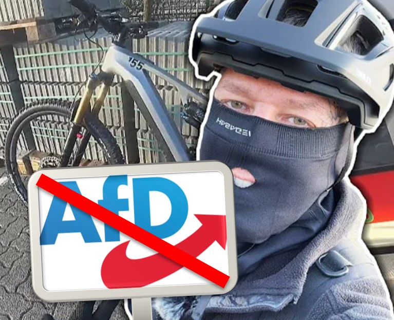 Montes Biketour mit AfD Überraschung