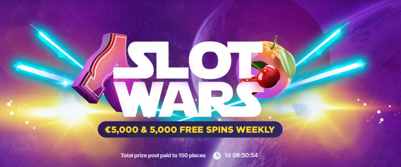 Slot Wars promotion Bitstarz