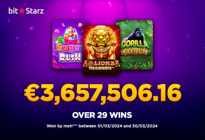 Slots Player Wins Over $3.5 Million in 29 Steps
