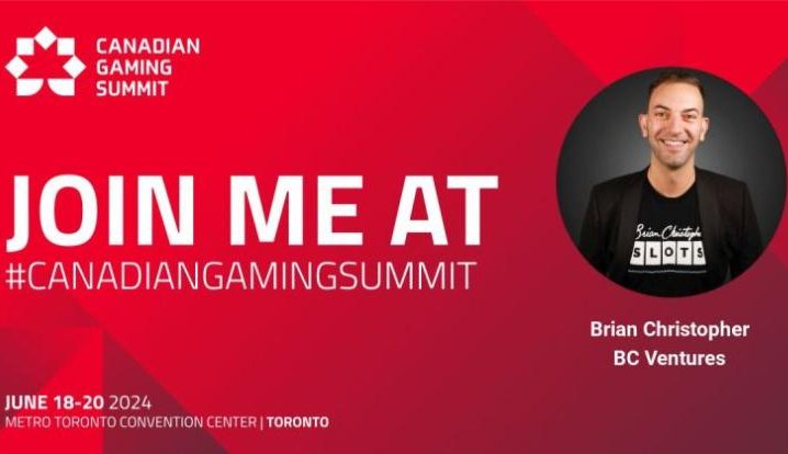 Casino Influencer Brian Christopher at Canadian Gaming Summit 2024