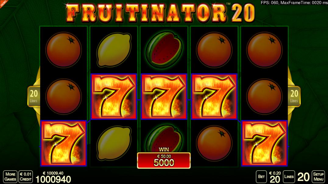 Fruitinator Merkur Slot