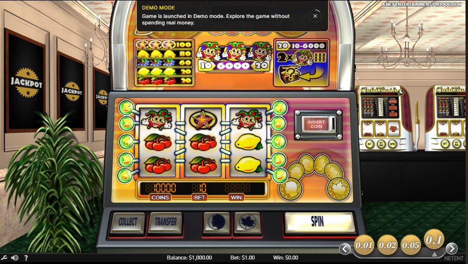 Jackpot 6000 Slot Netent