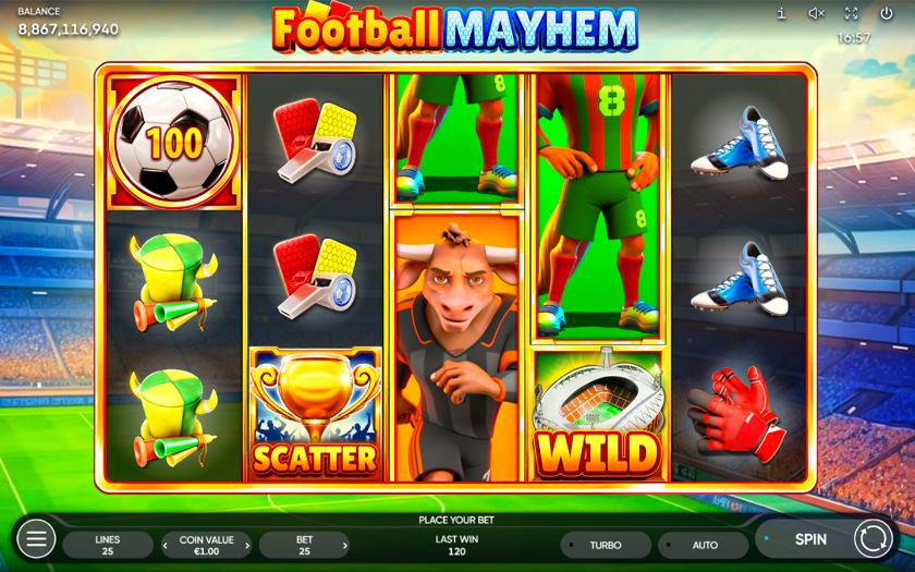 Football Mayhem Slot Endorphina