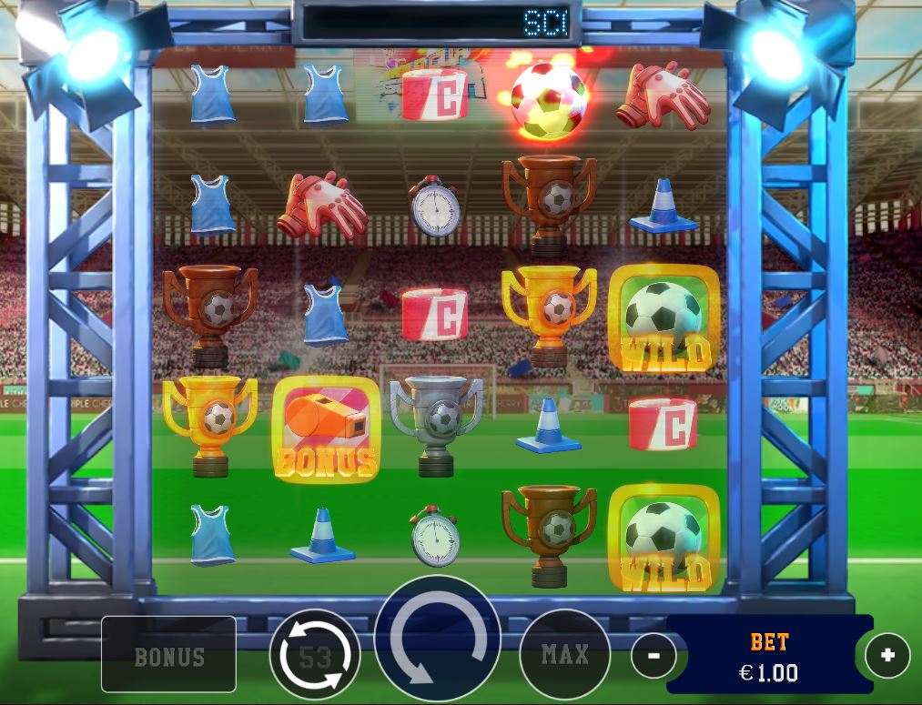 Platin football slots games