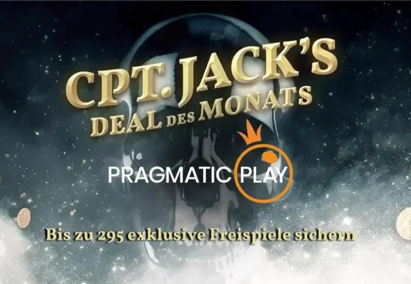 Captain Jack Deals ds Monats April