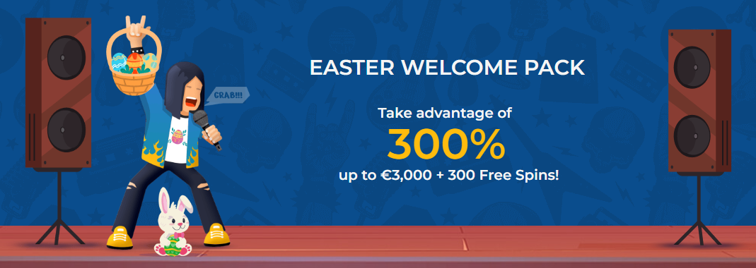 Rolling Slots Easter 2025 Boosted Welcome Bonus