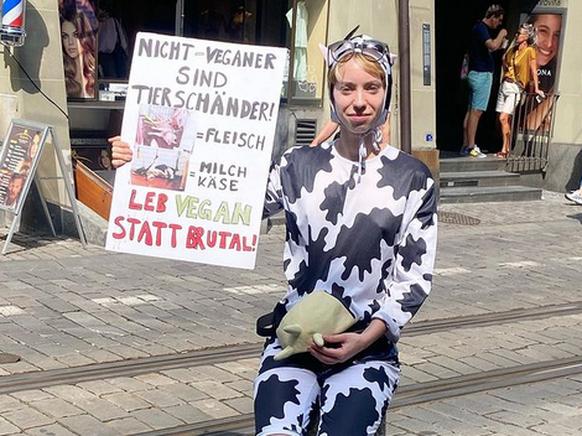 Raffaela Raab militante Veganerin