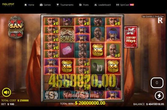 San Quentin jackpot