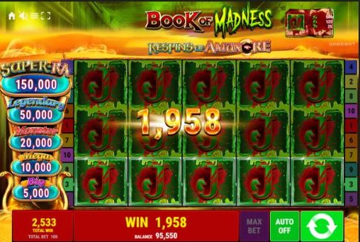 Book of madness slot