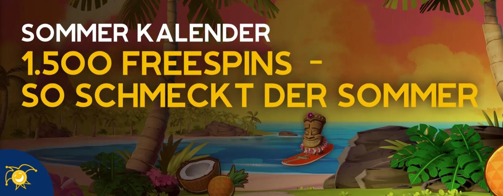 Der Sommerkalender 2025 bei Jokerstar