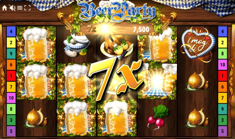 Beer Party Slot Gamomat