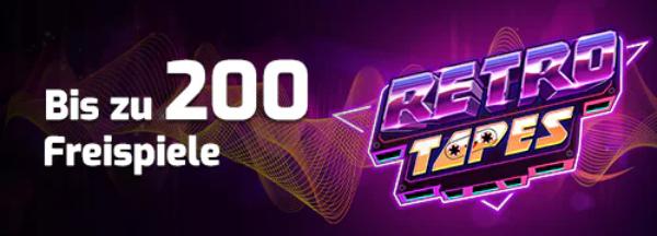 Retro Tapes slot push gaming lapalingo