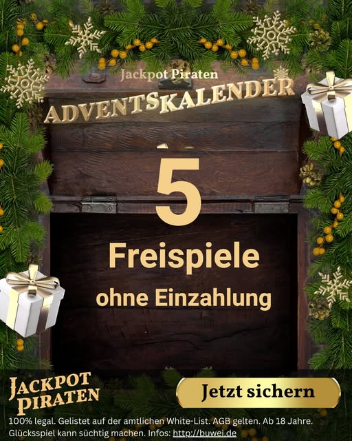 JackpotPiraten BingBong Adventskalender 2025