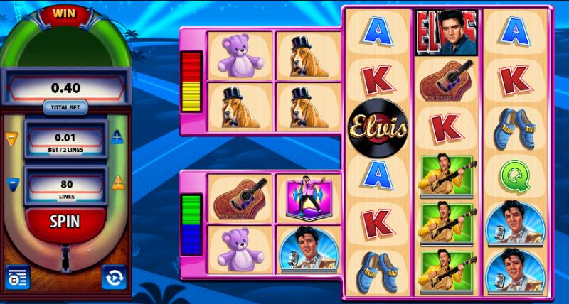 Elvis slot Scientific Games WMS