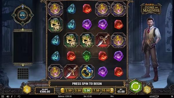 Tome of Madness slot PLayngo
