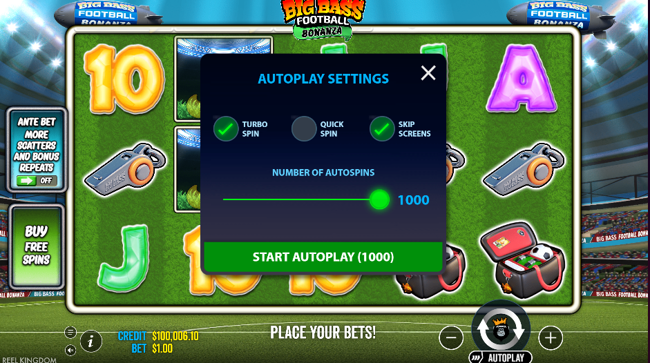 Slots World Cup 2026 Big Bass Football Bponanza